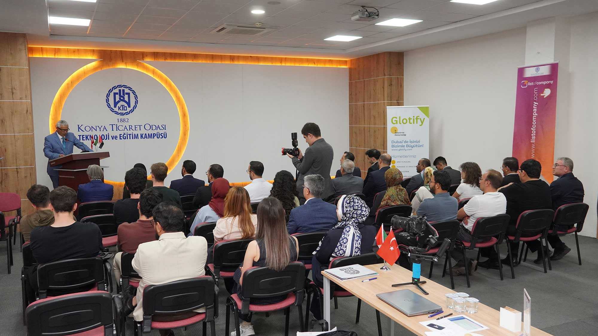 Birleşik Arap Emirlikleri İş İnsanları Konyalı Firmalarla Konya Ticaret Odası Teknoloji ve Eğitim Kampüsü’nde Buluştu