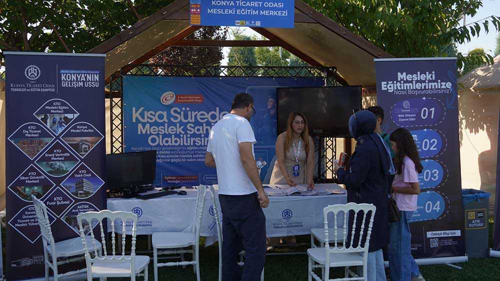 Konya Ticaret Odası Teknoloji ve Eğitim Kampüsü Bilim Festivali’nde Yerini Aldı