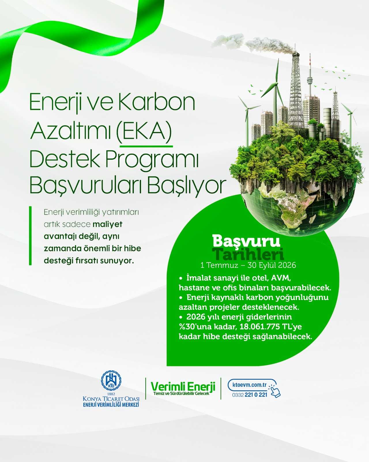 ENERJİ VE KARBON AZALTIM (EKA) DESTEK PROGRAMI