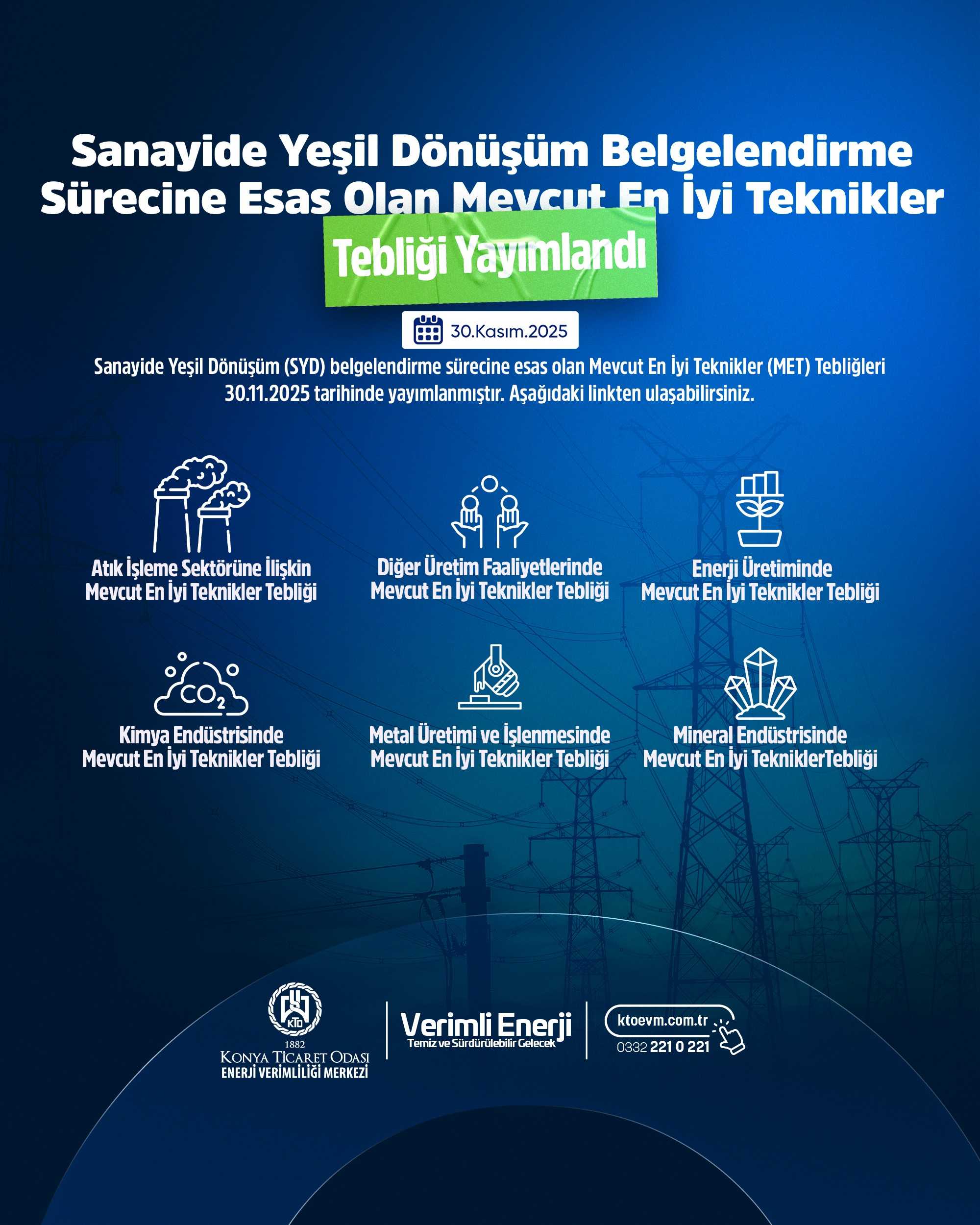 Mevcut En İyi Teknikler (MET) Tebliğleri